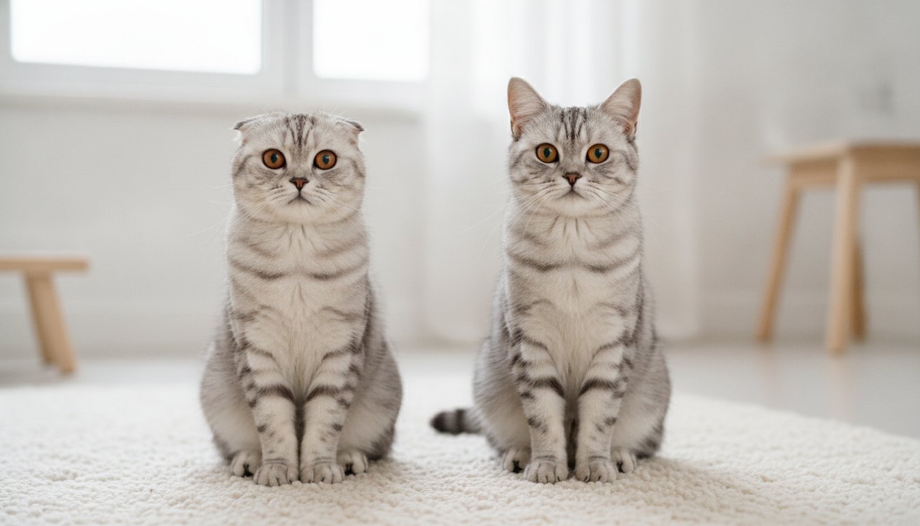 Scottish Fold vs Scottish Straight: Choosing Your Perfect Feline Companion